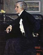 Nesterov Nikolai Stepanovich Portrait of Artist E.C. oil painting reproduction